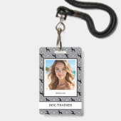 Great Dane bedrijfs-ID Badge (Voorzijde met lanyard)