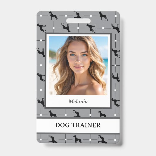 Great Dane bedrijfs-ID Badge (Voorzijde)