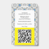 Great Dane bedrijfs-ID  Badge (Achterkant)