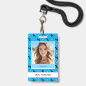 Great Dane bedrijfs-ID Badge (Voorzijde met lanyard)