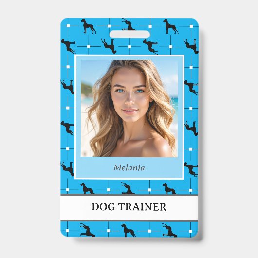 Great Dane bedrijfs-ID Badge (Voorzijde)