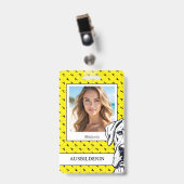 Great Dane bedrijfs-ID Easy Tipp Badge (Voorzijde met clip)