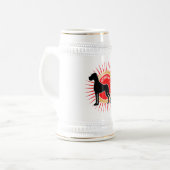 Great Dane Beer Stein Bierpul (Voorkant links)