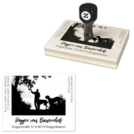 Great Dane Big  Gummistempel Rubberstempel