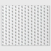 Great Dane Birthday Cadeaupapier (Vlak)