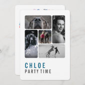 Great Dane Birthday Invitation Kaart (Voorkant / Achterkant)