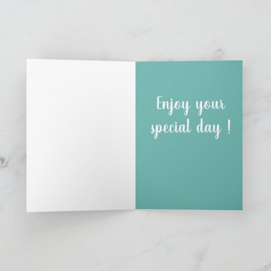  Great Dane Birthday Kaart (Binnen)