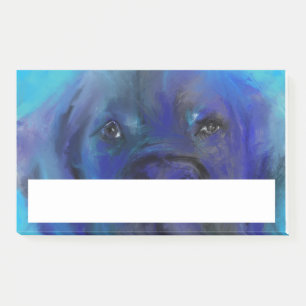 Great Dane Blauwe Schildering Post-it® Notes