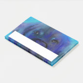 Great Dane Blue Painting Post-it® Notes (Schuin)