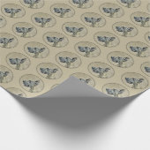 Great Dane (Brindle) schilderen - Oorspronkelijke  Cadeaupapier (Hoek)