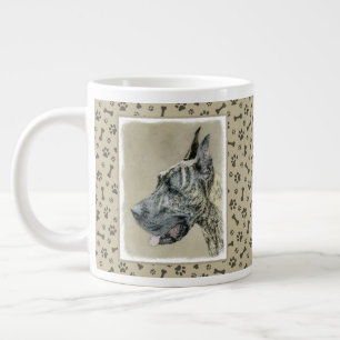 Great Dane (Brindle) schilderen - Oorspronkelijke Grote Koffiekop