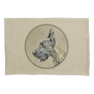 Great Dane (Brindle) schilderen - Oorspronkelijke Kussensloop