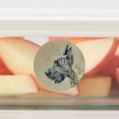 Great Dane (Brindle) schilderen - Oorspronkelijke Labels (Aangebracht)