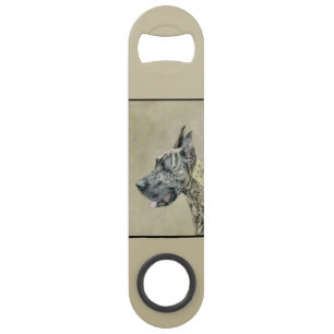 Great Dane (Brindle) schilderen - Oorspronkelijke  Speed Flessenopener