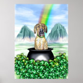 Great Dane Brindle UC Pot o Gold Poster (Voorkant)
