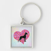 Great Dane cadeau  Sleutelhanger (Voorkant)
