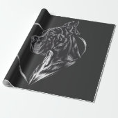 Great Dane Cadeaupapier (Uitgerold)