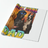 Great Dane Cadeaupapier (Uitgerold)