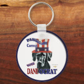 Great Dane Cadeaus Sleutelhanger (Voorkant)