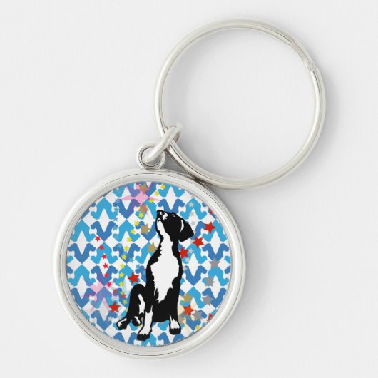 Great Dane Cadeaus Sleutelhanger (Voorkant)