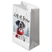 Great Dane-cadeautas Klein Cadeauzakje (Voorkant Gekanteld)