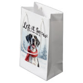 Great Dane-cadeautas Klein Cadeauzakje (Achterkant Gekanteld)