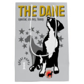 Great Dane-cadeautas Medium Cadeauzakje (Achterkant)