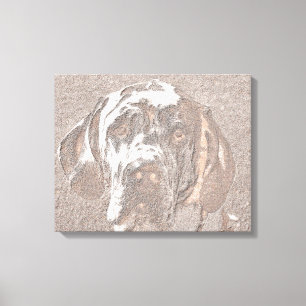 GREAT DANE CANVAS AFDRUK