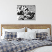 GREAT DANE CANVAS AFDRUK (Insitu (Slaapkamer))