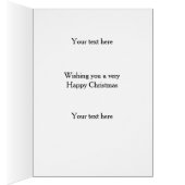 Great Dane 'Cheese Tax' Christmas card (Binnen (Rechts))