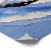 Great Dane Christmas Boat Holiday Poster (Hoek)