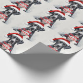Great Dane CHRISTMAS  Cadeaupapier (Hoek)