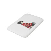 Great Dane Christmas Sweater Badmat (Gekanteld)