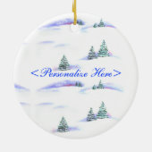 Great Dane Circle Ornament (Achterkant)