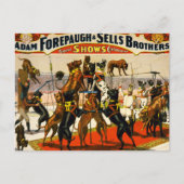 Great Dane Circus Show Briefkaart (Voorkant)