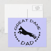 Great Dane Dad Jumper Briefkaart (Voorkant / Achterkant)