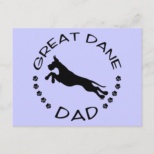 Great Dane Dad Jumper Briefkaart (Voorkant)