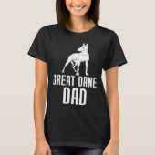 Great Dane Dad T-shirt (Voorkant)