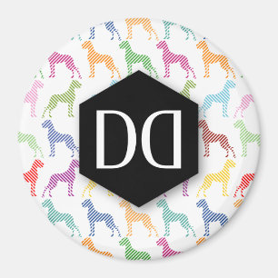 Great Dane DD-patroon Magneet