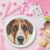 Great Dane Dog 3D geïnspireerd Papieren Bordje (Feest)