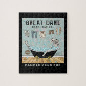 Great Dane Dog Bath Soap Company Legpuzzel (Verticaal)