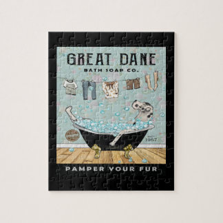 Great Dane Dog Bath Soap Company Legpuzzel