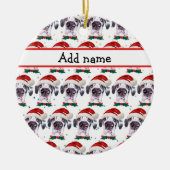 Great Dane Dog Breed Christmas Stars Keramisch Ornament (Voorkant)