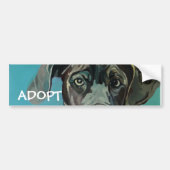 Great Dane Dog Bumpersticker (Voorkant)