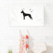 Great Dane Dog – Halloween Moon Silhouette Classic Spandoek (Insitu)