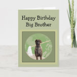 Great Dane Dog Humor Birthday Big Brother Fun Kaart<br><div class="desc">Great Dane Dog Humor for Birthday Brother Fun</div>