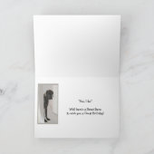 Great Dane Dog Humor Birthday Cake Fun Kaart (Binnen)