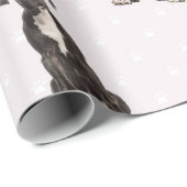 Great Dane Dog, Mannen Women & Kinder, honden Patt Cadeaupapier (Rol Hoek)