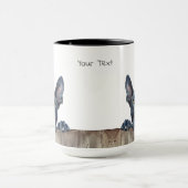 Great Dane Dog Mok (Midden)