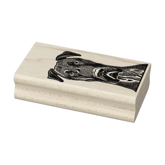 Great Dane Dog Rubber Stamp Rubberstempel (Stempel)